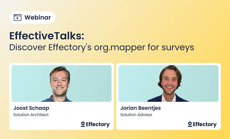 Effectory’s org.mapper for surveys