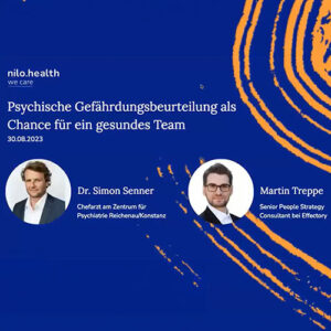 Effectory x NiloHealth Webinar Psychische Gefährdungsbeurteilung