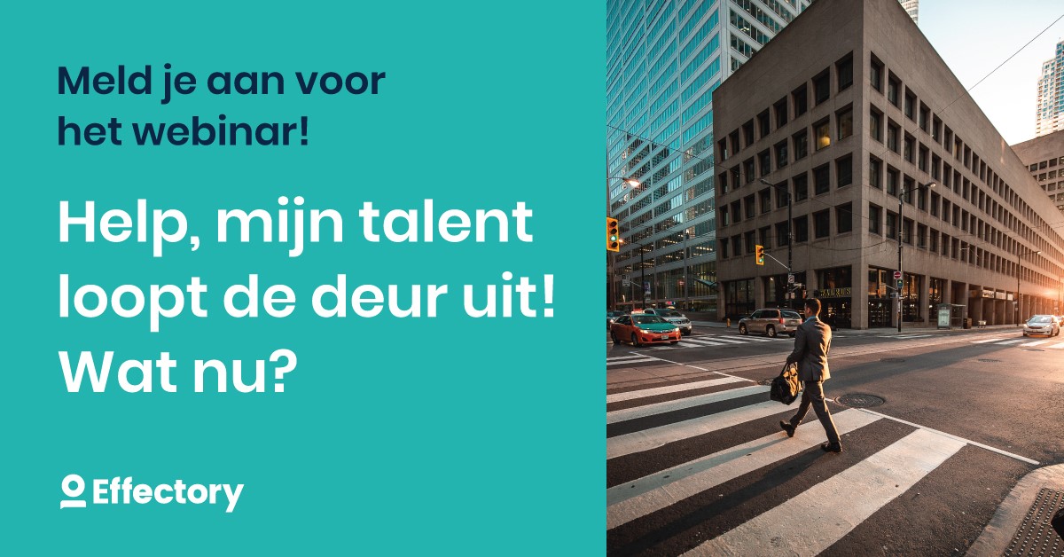 Help, mijn talent loopt de deur uit! Wat nu? Meld je aan voor het webinar