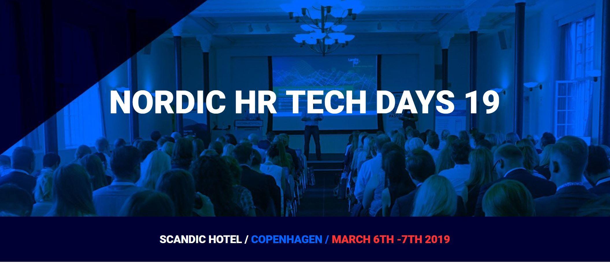 The magic happens @Nordic HR Tech days Copenhagen
