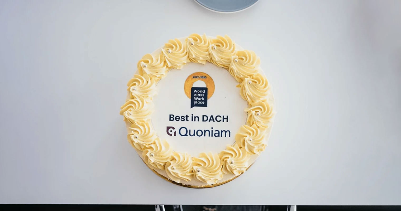 Erfolgsgeschichte des Mitarbeiterengagements bei Quoniam: World-class Workplace Preisträger und ”Best in DACH” 