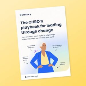 The CHRO's playbook for leading through change