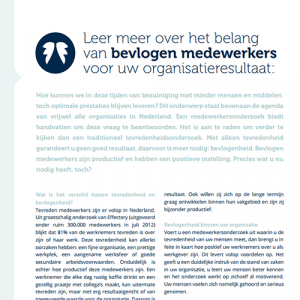 Download het artikel 'Het belang van bevlogen medewerkers' gratis