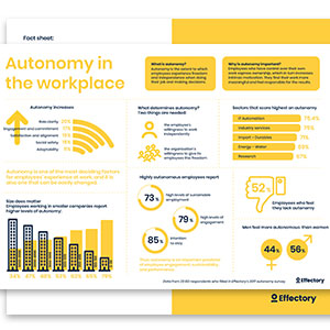 HR Analytics: Autonomie infographic & factsheet