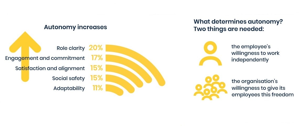 HR analytics: autonomy and employee engagement