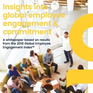 Download het gratis 'Global Employee Engagement 2018' whitepaper