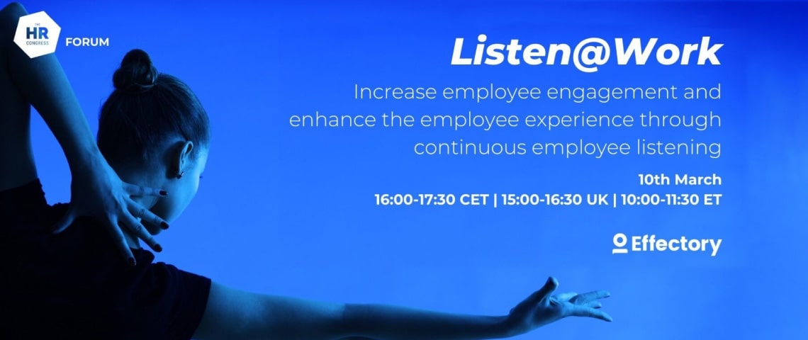 The power of employee feedback – Effectory x The HR Congress Forum